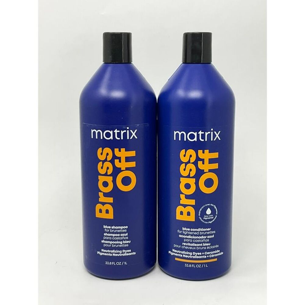 Matrix Total Results Brass Off Shampoo & Conditioner 33.8 oz
